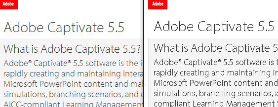 Ugly font rendering in Google Chrome browser