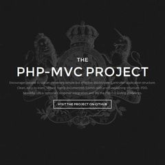 Preview-release of (my) "php-mvc" project (a simple php mvc barebone)