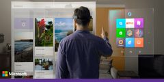 Microsoft announces "holographic" 3D interfaces (promo video)