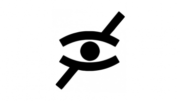 This picture shows the icon of blindness