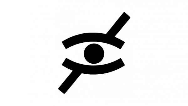 This picture shows the icon of blindness