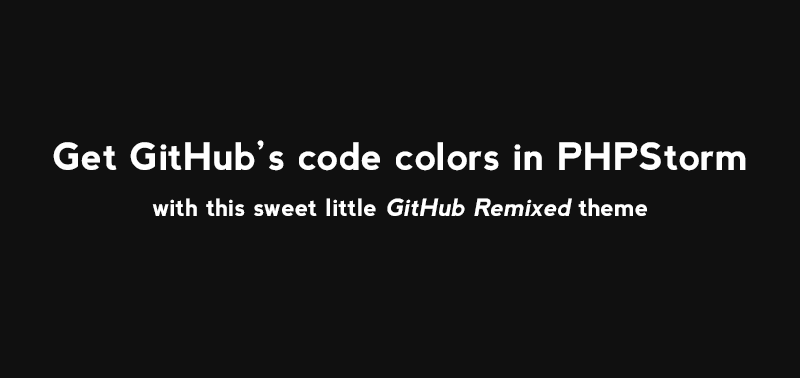 phpstorm-github-code-color-syntax-theme